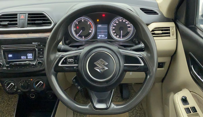 2017 Maruti Dzire VDI, Diesel, Manual, 1,02,730 km, Steering Wheel Close Up