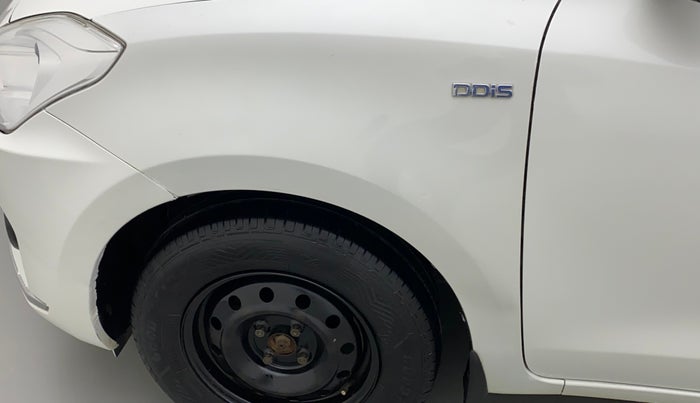 2017 Maruti Dzire VDI, Diesel, Manual, 1,02,730 km, Left fender - Minor scratches