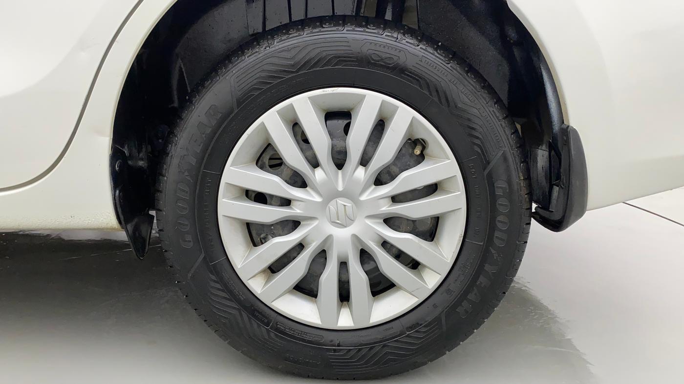 2017 Maruti Dzire VDI, Diesel, Manual, 1,02,730 km, Left Rear Wheel