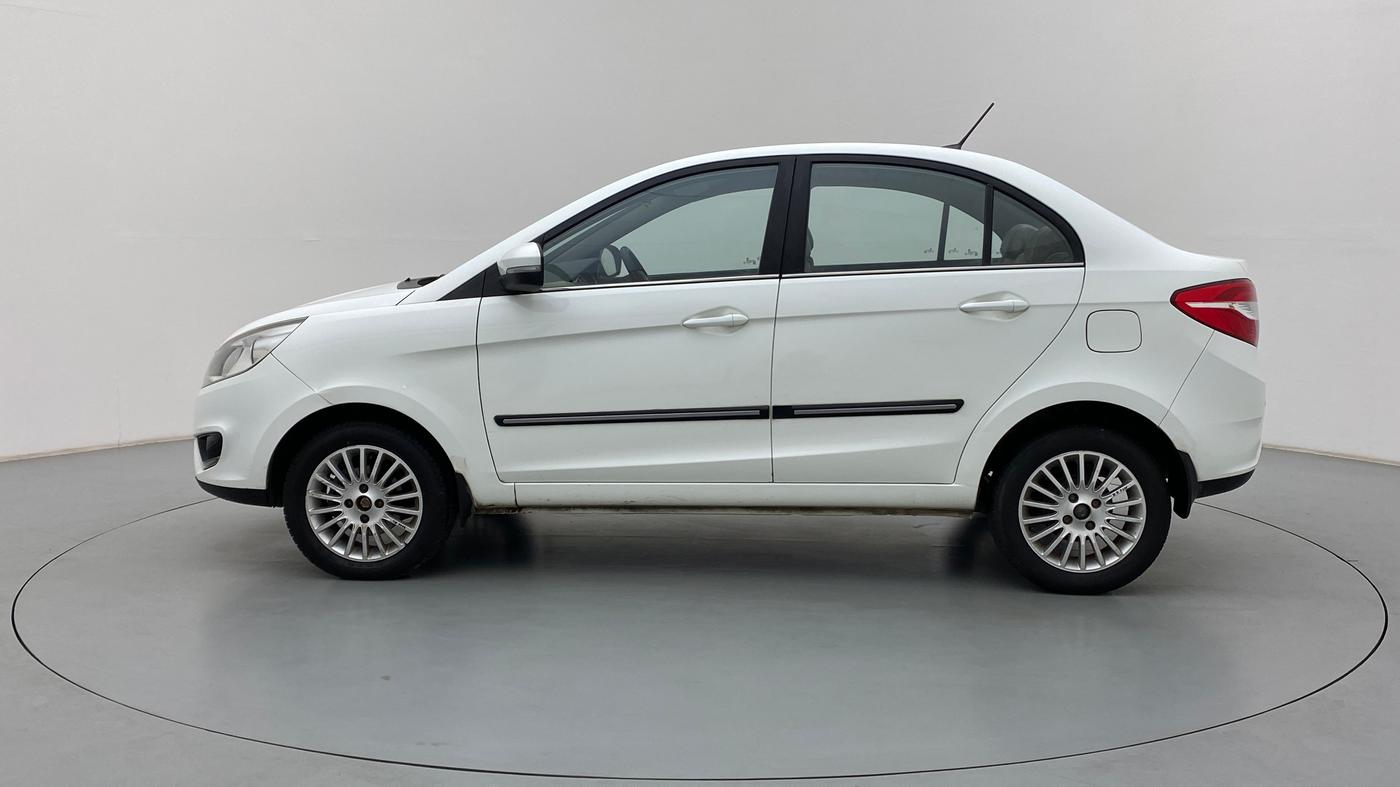 2015 Tata Zest XT QUADRAJET 90PS, Diesel, Manual, 72,219 km, Left Side
