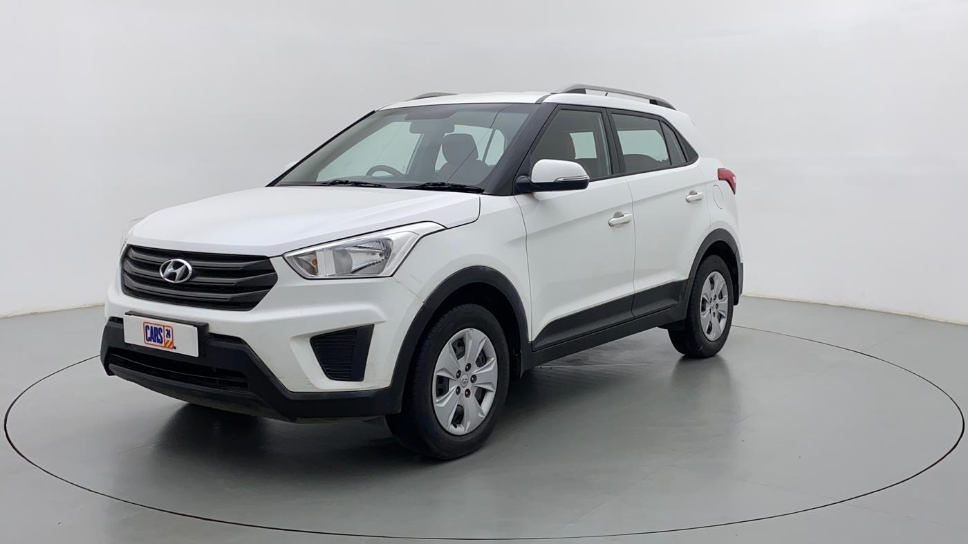 2017 Hyundai Creta 1.6 E + VTVT, Petrol, Manual, 48,030 km, Left Front Diagonal