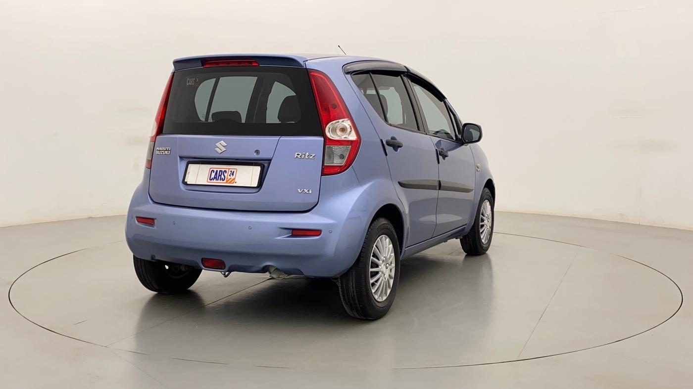2013 Maruti Ritz VXI, Petrol, Manual, 61,680 km, Right Back Diagonal