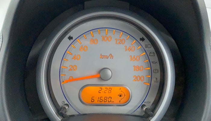 2013 Maruti Ritz VXI, Petrol, Manual, 61,680 km, Odometer Image