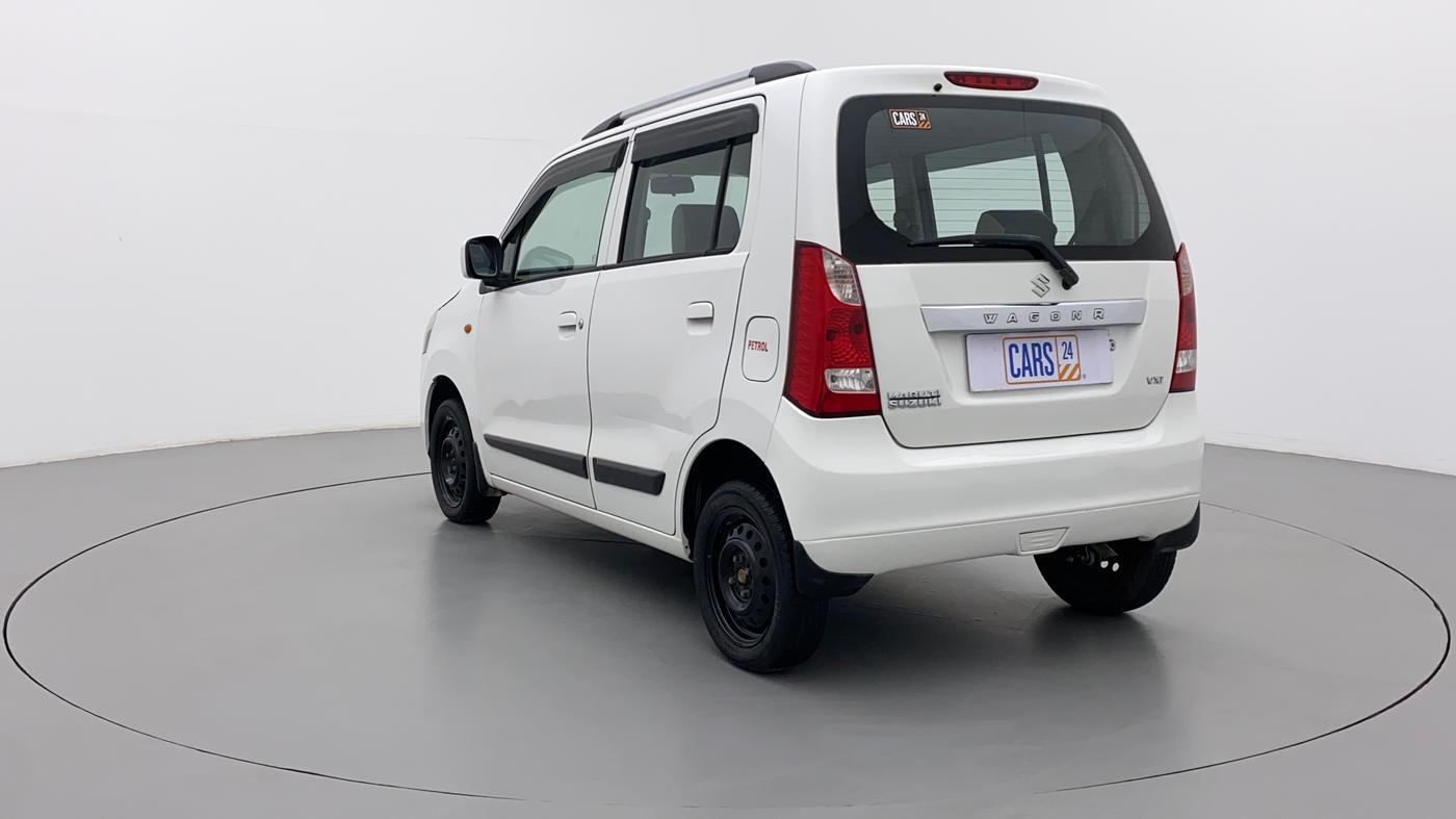 2017 Maruti Wagon R 1.0 VXI (O) AMT, Petrol, Automatic, 70,934 km, Left Back Diagonal