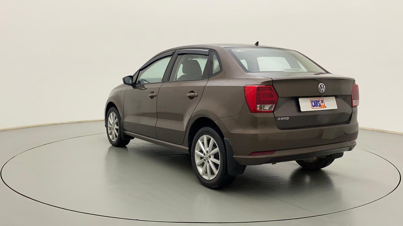 2018 Volkswagen Ameo HIGHLINE PLUS 1.0L 16 ALLOY, Petrol, Manual, 26,815 km, Left Back Diagonal