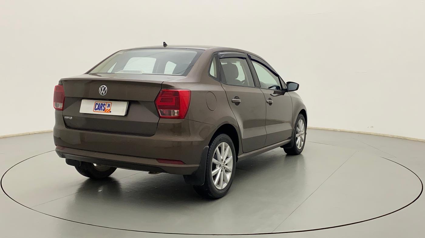 2018 Volkswagen Ameo HIGHLINE PLUS 1.0L 16 ALLOY, Petrol, Manual, 26,815 km, Right Back Diagonal