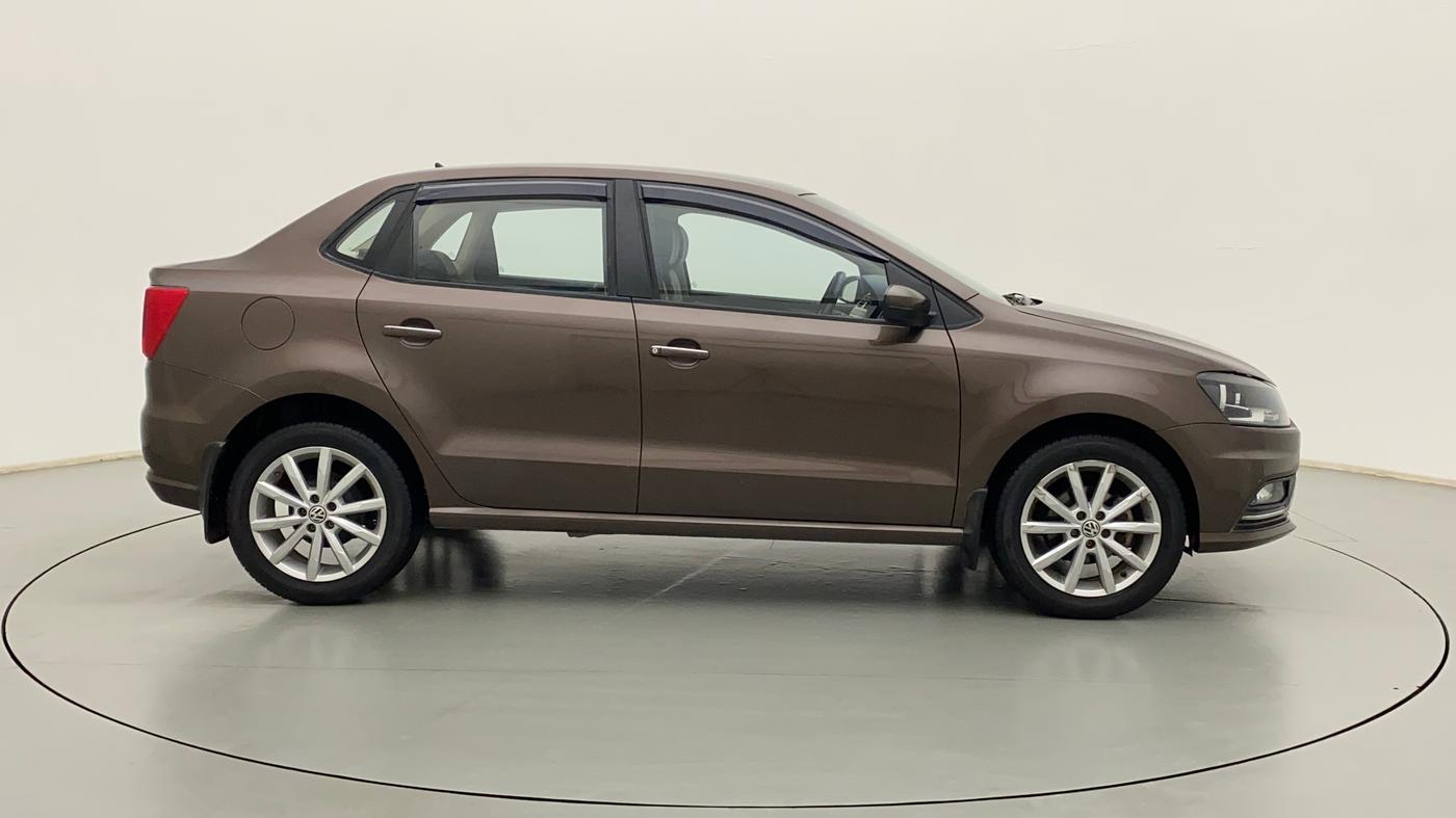 2018 Volkswagen Ameo HIGHLINE PLUS 1.0L 16 ALLOY, Petrol, Manual, 26,815 km, Right Side View