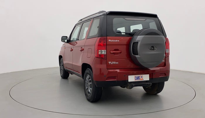 2018 Mahindra TUV300 T 10 MT Dual Tone, Diesel, Manual, 1,00,292 km, Left Back Diagonal