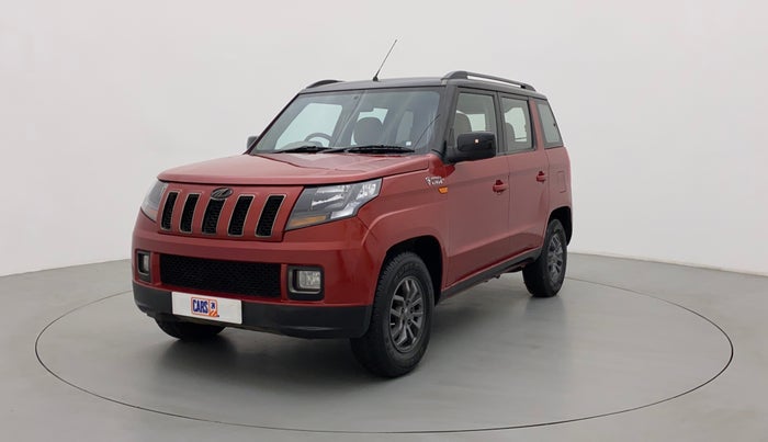 2018 Mahindra TUV300 T 10 MT Dual Tone, Diesel, Manual, 1,00,292 km, Left Front Diagonal