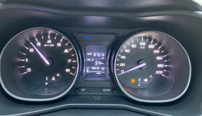 2018 Tata NEXON XZ PLUS PETROL DUAL TONE, Petrol, Manual, 86,988 km, Odometer Image