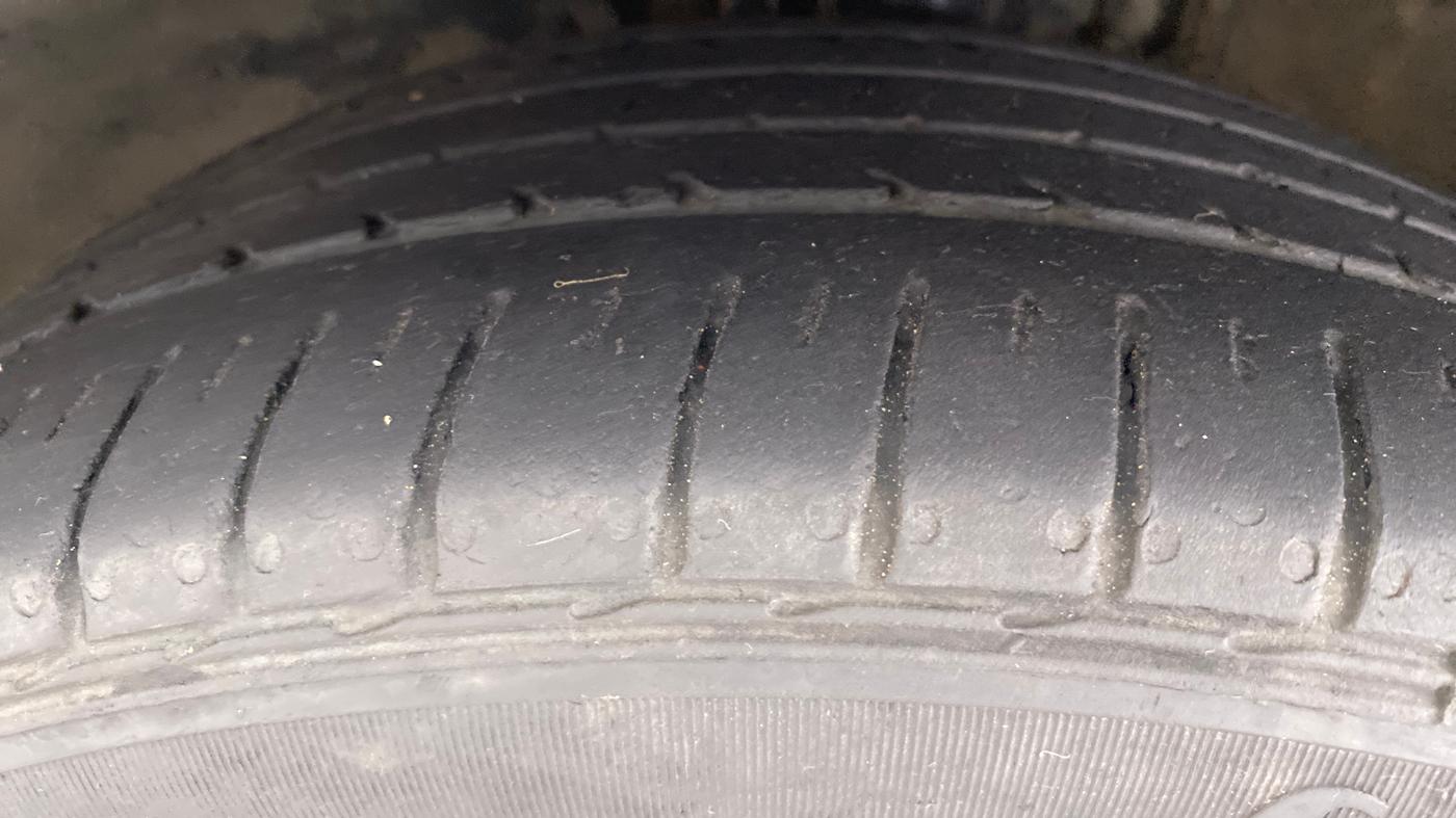 2018 Skoda Rapid Style 1.5 TDI AT, Diesel, Automatic, 82,091 km, Left Front Tyre Tread