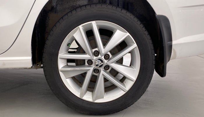 2018 Skoda Rapid Style 1.5 TDI AT, Diesel, Automatic, 82,091 km, Left Rear Wheel
