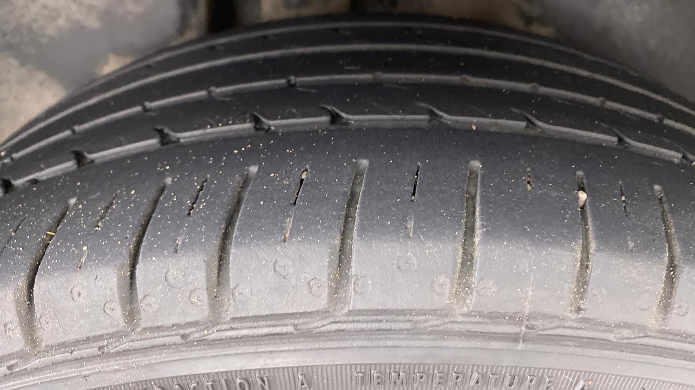 2018 Skoda Rapid Style 1.5 TDI AT, Diesel, Automatic, 82,091 km, Right Rear Tyre Tread