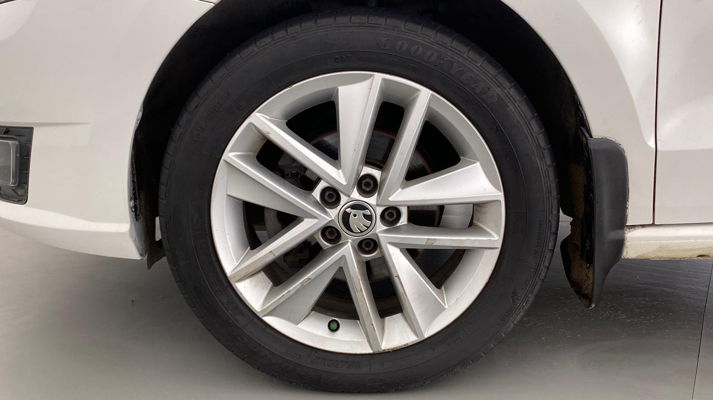 2018 Skoda Rapid Style 1.5 TDI AT, Diesel, Automatic, 82,091 km, Left Front Wheel