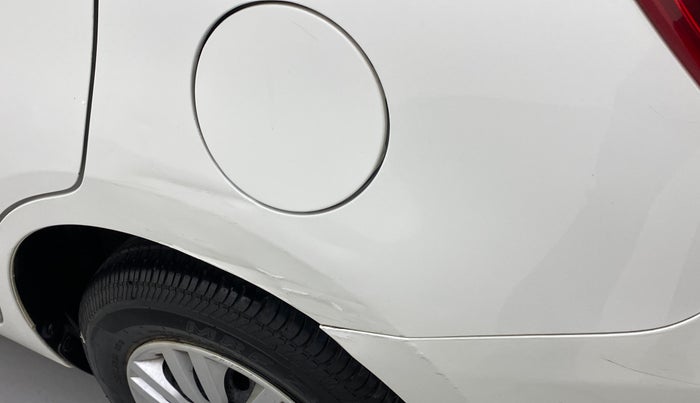 2019 Maruti Dzire VXI, Petrol, Manual, 58,422 km, Left quarter panel - Slightly dented