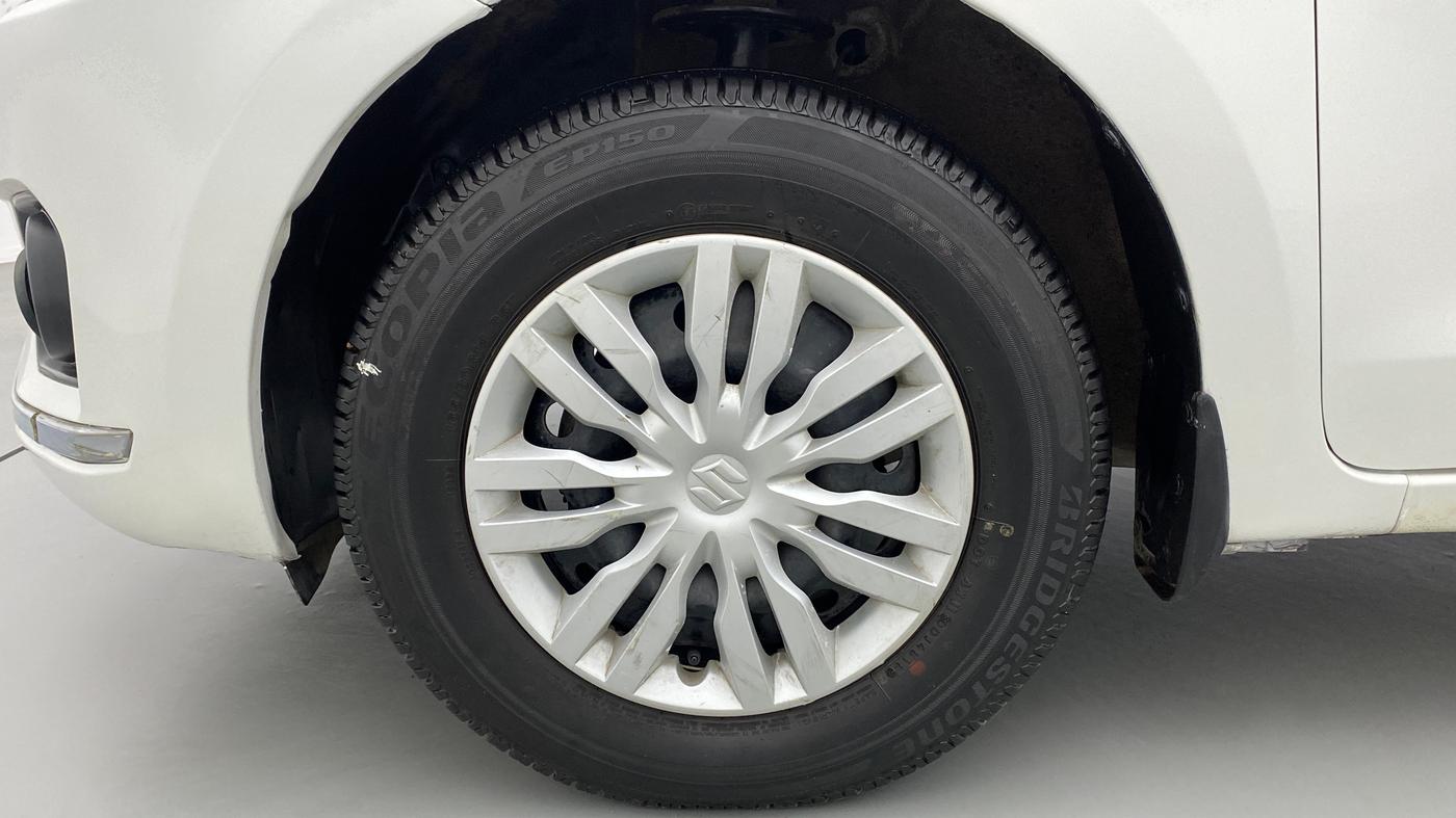 2019 Maruti Dzire VXI, Petrol, Manual, 58,422 km, Left Front Wheel