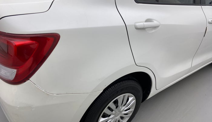 2019 Maruti Dzire VXI, Petrol, Manual, 58,422 km, Right quarter panel - Slightly dented