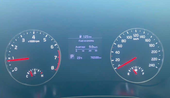 2020 KIA SELTOS HTX IVT 1.5 PETROL, Petrol, Automatic, 76,587 km, Odometer Image