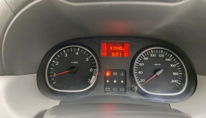 2014 Renault Duster RXE PETROL, Petrol, Manual, 57,039 km, Odometer Image