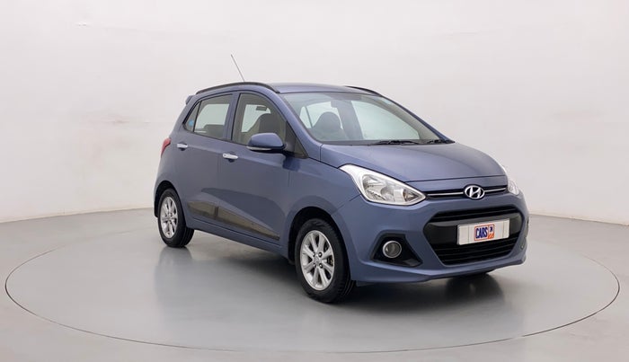 2015 Hyundai Grand i10 ASTA 1.2 KAPPA VTVT, Petrol, Manual, 72,907 km, Right Front Diagonal