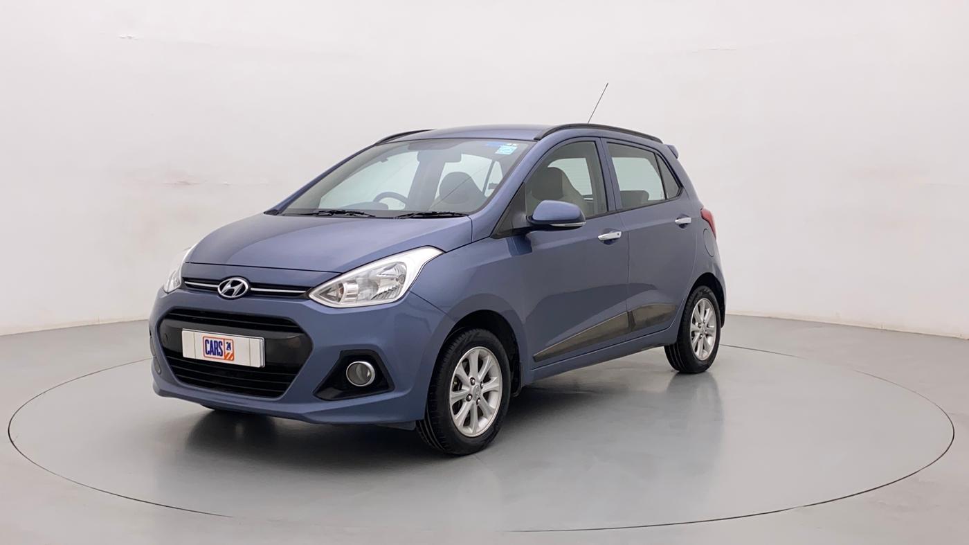 2015 Hyundai Grand i10 ASTA 1.2 KAPPA VTVT, Petrol, Manual, 72,907 km, Left Front Diagonal