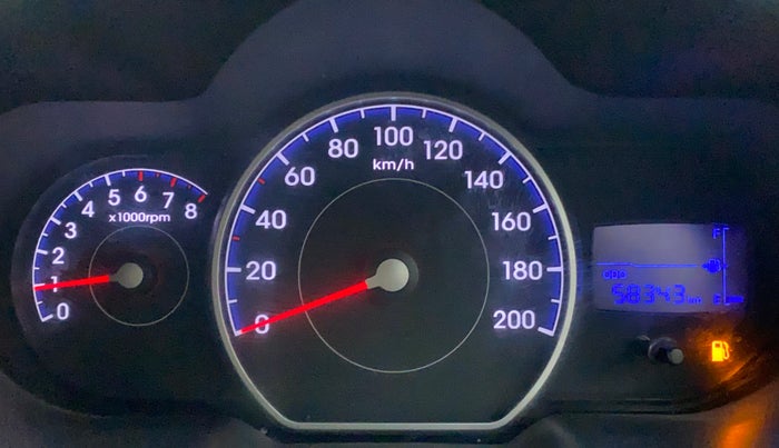 2013 Hyundai i10 ERA 1.1, Petrol, Manual, 58,240 km, Odometer Image