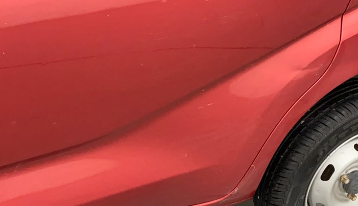 2018 Datsun Redi Go A, Petrol, Manual, 44,645 km, Rear left door - Slightly dented