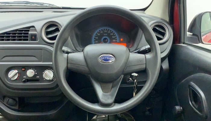 2018 Datsun Redi Go A, Petrol, Manual, 44,645 km, Steering Wheel Close Up
