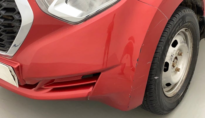 2018 Datsun Redi Go A, Petrol, Manual, 44,645 km, Front bumper - Minor scratches