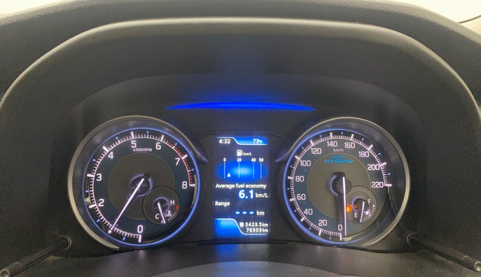 2020 Maruti XL6 ALPHA MT, Petrol, Manual, 76,493 km, Odometer Image