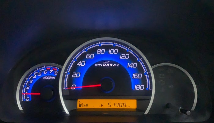 2013 Maruti Wagon R Stingray VXI, Petrol, Manual, 51,488 km, Odometer Image