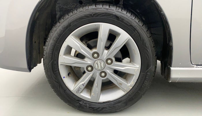 2013 Maruti Wagon R Stingray VXI, Petrol, Manual, 51,488 km, Left Front Wheel