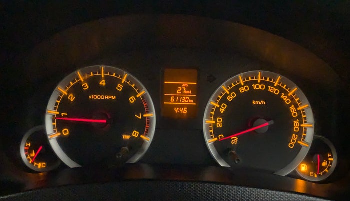 2013 Maruti Swift Dzire VXI REGAL EDITION, CNG, Manual, 61,130 km, Odometer Image