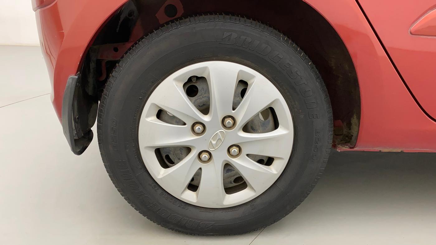 2012 Hyundai i10 SPORTZ 1.2, Petrol, Manual, 50,312 km, Right Rear Wheel