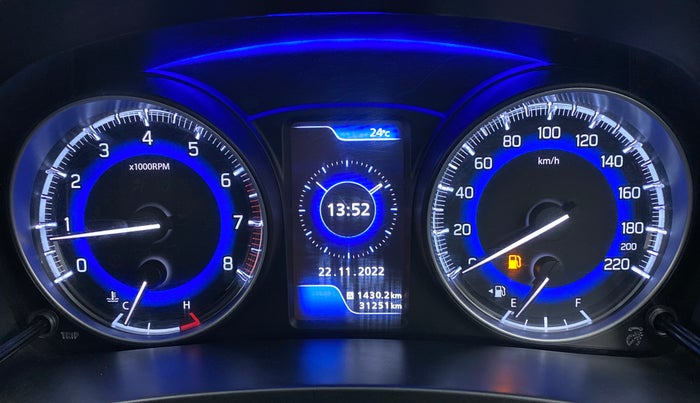 2019 Maruti Baleno ZETA PETROL 1.2, Petrol, Manual, 31,320 km, Odometer Image