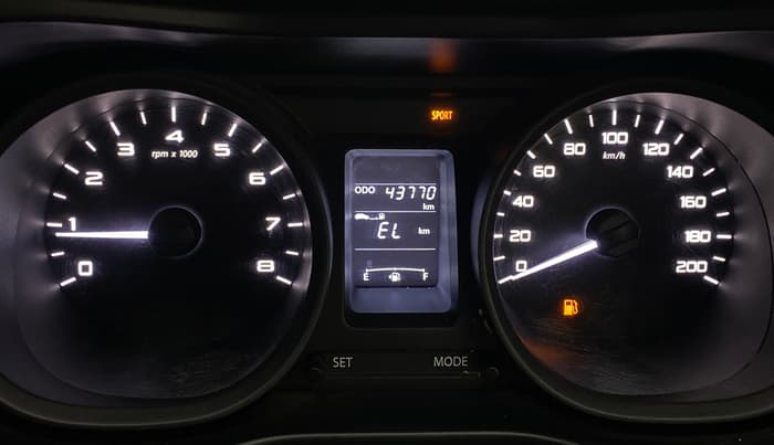 2019 Tata NEXON XM PETROL, Petrol, Manual, 43,724 km, Odometer Image