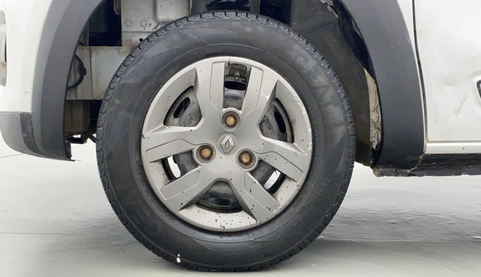 2017 Renault Kwid 1.0 RXT, CNG, Manual, 59,624 km, Left Front Wheel