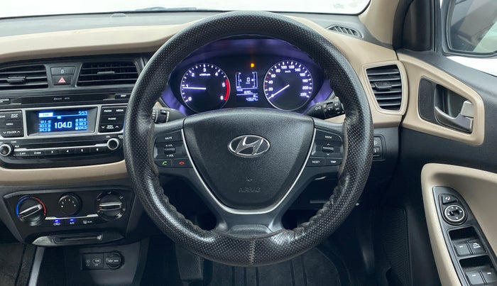 2017 Hyundai Elite i20 SPORTZ 1.4, Diesel, Manual, 43,470 km, Steering Wheel Close Up