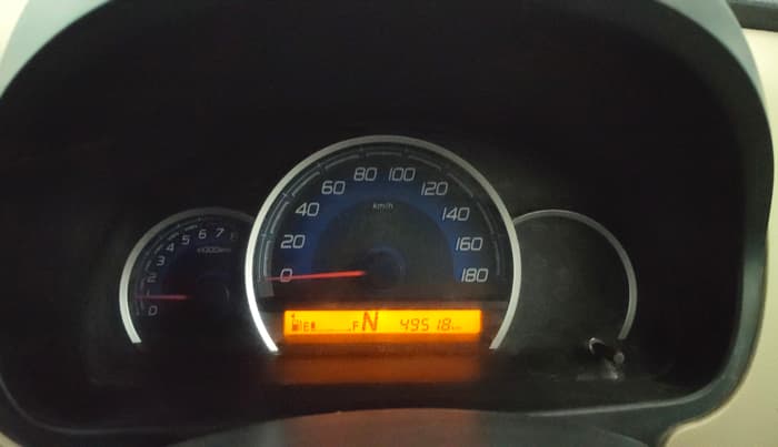 2018 Maruti Wagon R 1.0 VXI AMT, Petrol, Automatic, 49,518 km, Odometer Image
