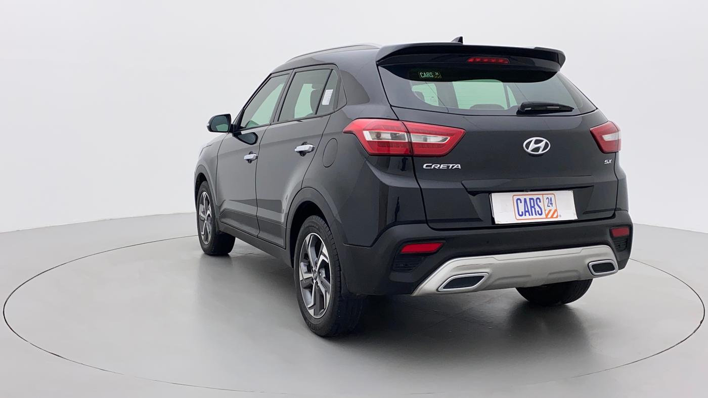 2019 Hyundai Creta SX SPORTS EDITION 1.6 PETROL, Petrol, Manual, 42,617 km, Left Back Diagonal