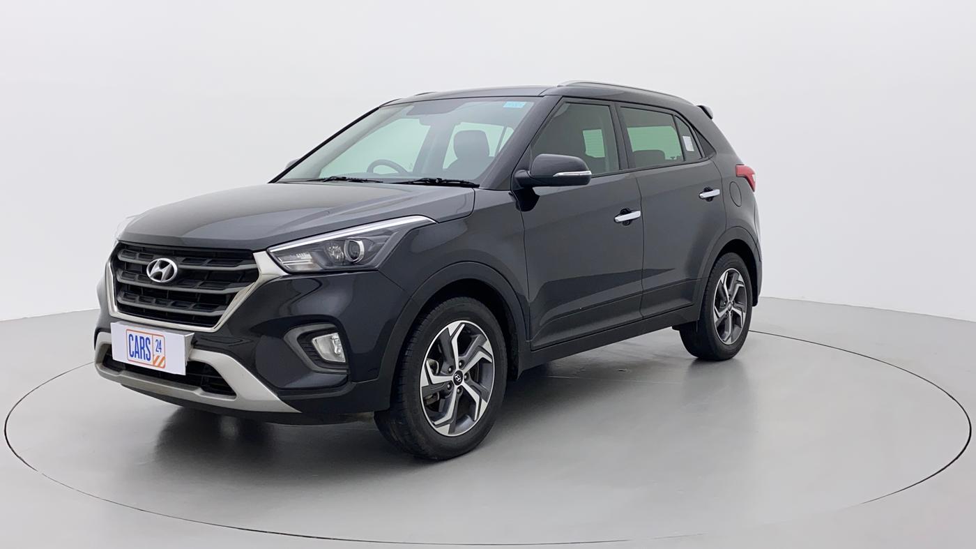 2019 Hyundai Creta SX SPORTS EDITION 1.6 PETROL, Petrol, Manual, 42,617 km, Left Front Diagonal