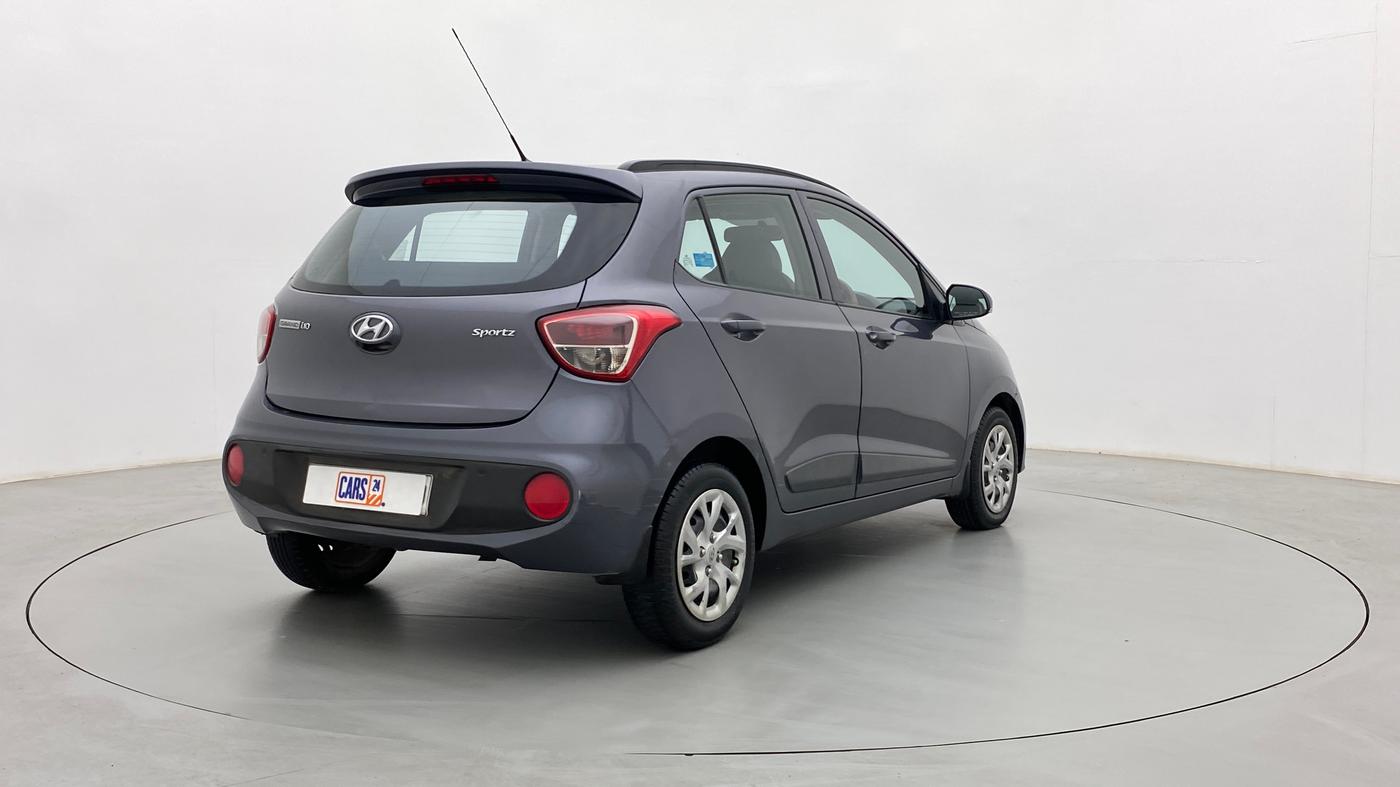 2018 Hyundai Grand i10 SPORTZ U2 1.2 CRDI, Diesel, Manual, 88,935 km, Right Back Diagonal