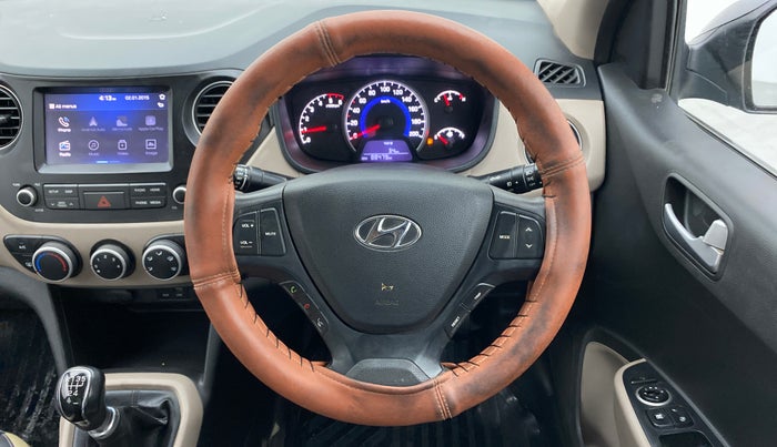 2018 Hyundai Grand i10 SPORTZ U2 1.2 CRDI, Diesel, Manual, 88,935 km, Steering Wheel Close Up