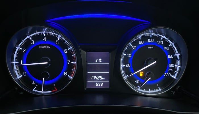 2018 Maruti Baleno DELTA 1.2 K12, Petrol, Manual, 17,515 km, Odometer Image