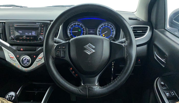 2018 Maruti Baleno DELTA 1.2 K12, Petrol, Manual, 17,515 km, Steering Wheel Close Up