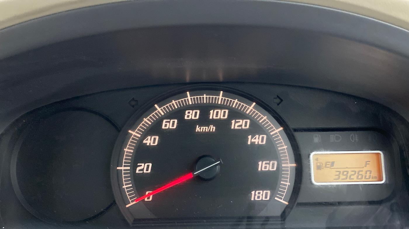 2011 Maruti Zen Estilo LXI, Petrol, Manual, 39,260 km, Odometer Image