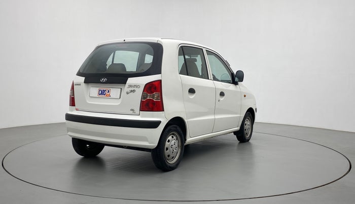 2012 Hyundai Santro Xing GL PLUS, Petrol, Manual, 80,727 km, Right Back Diagonal