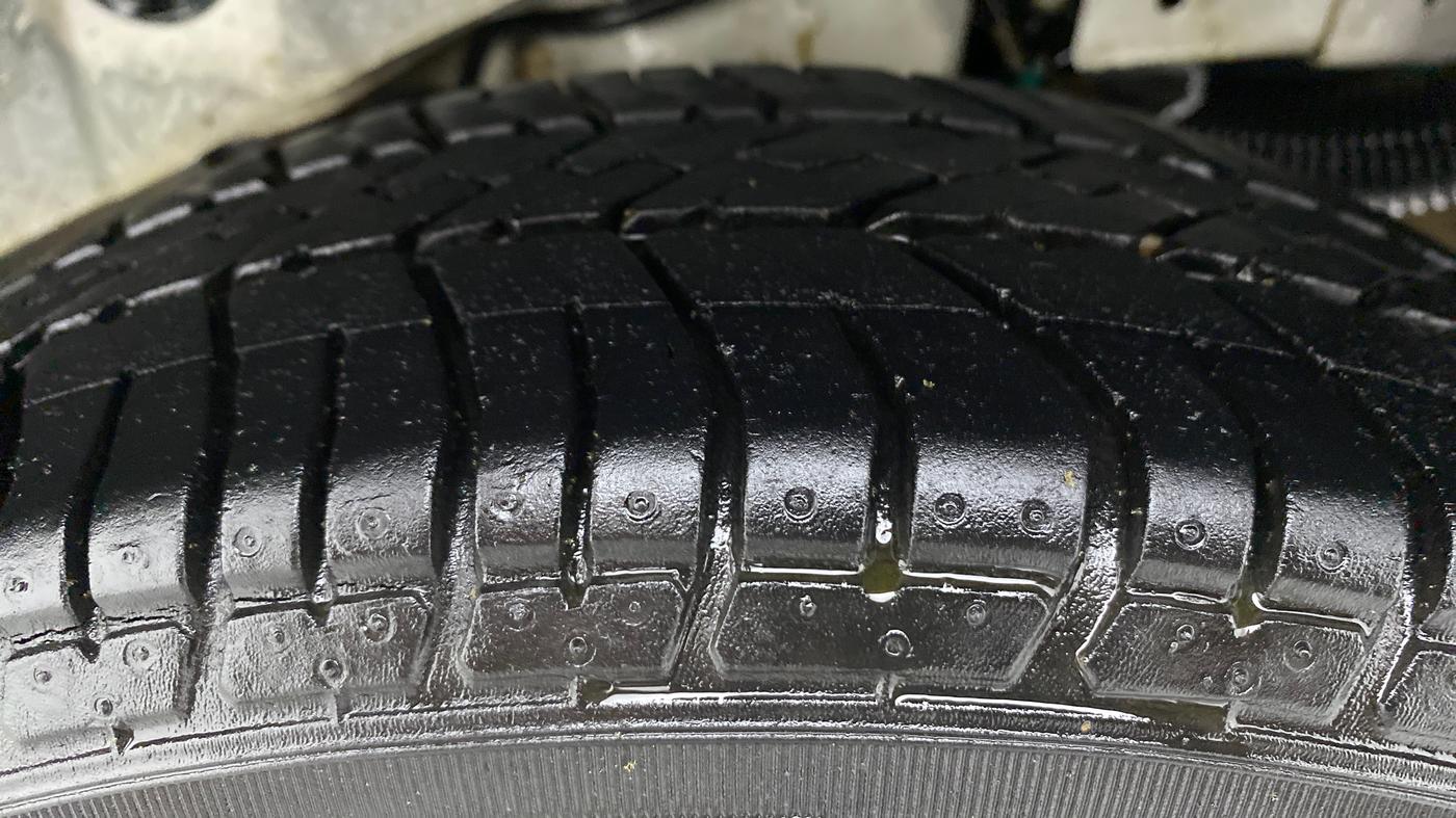 2012 Hyundai Santro Xing GL PLUS, Petrol, Manual, 80,727 km, Left Rear Tyre Tread