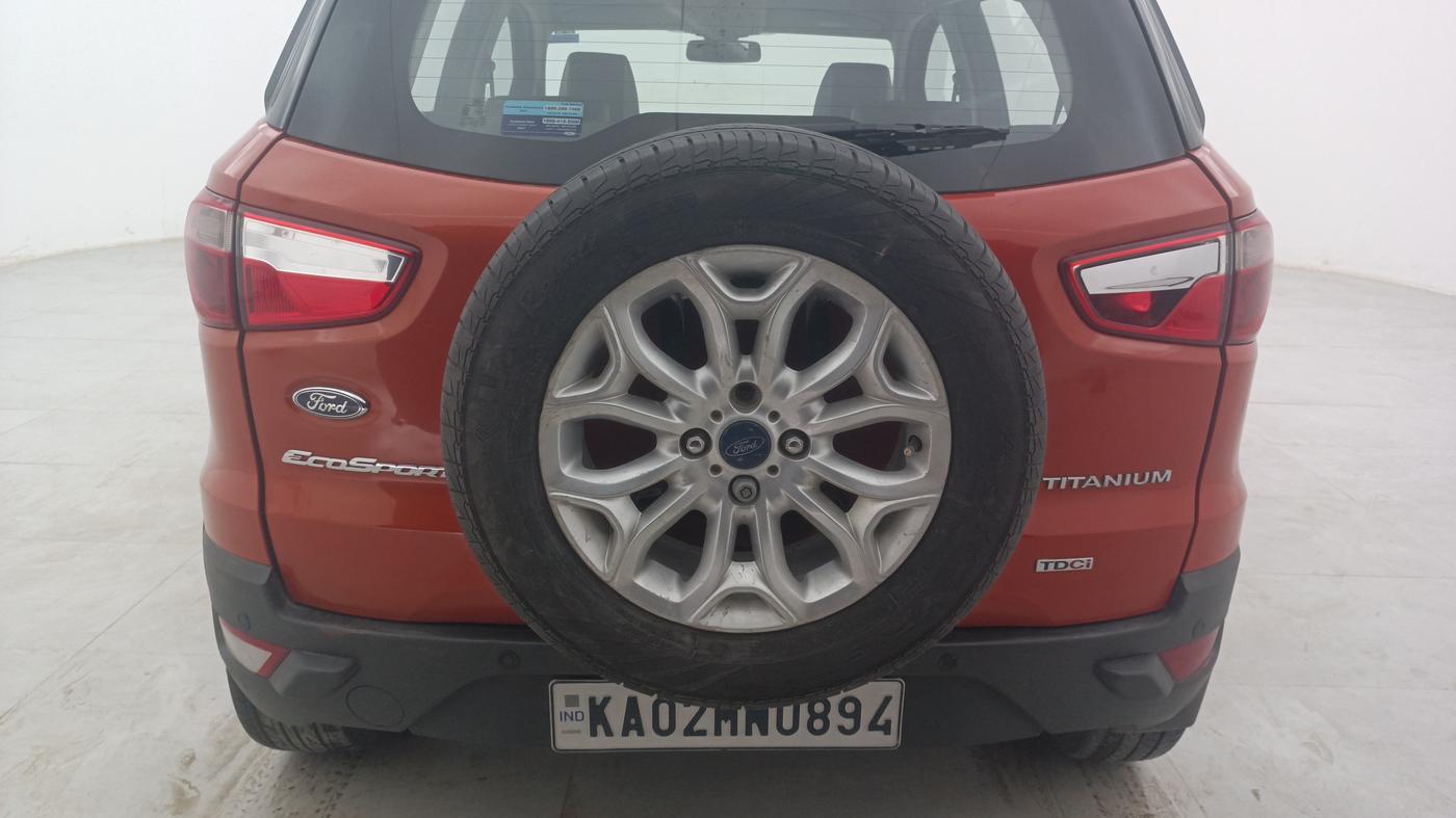 2017 Ford Ecosport TITANIUM + 1.5L DIESEL, Diesel, Manual, 85,545 km, Spare Tyre