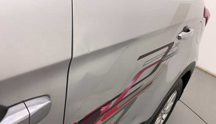 2017 Hyundai Creta SX PLUS 1.6 PETROL, Petrol, Manual, 65,266 km, Rear left door - Slightly dented